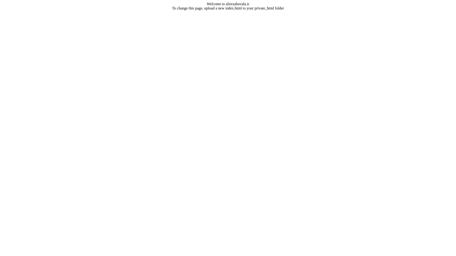 website screenshot of https://alirezabavafa.ir/