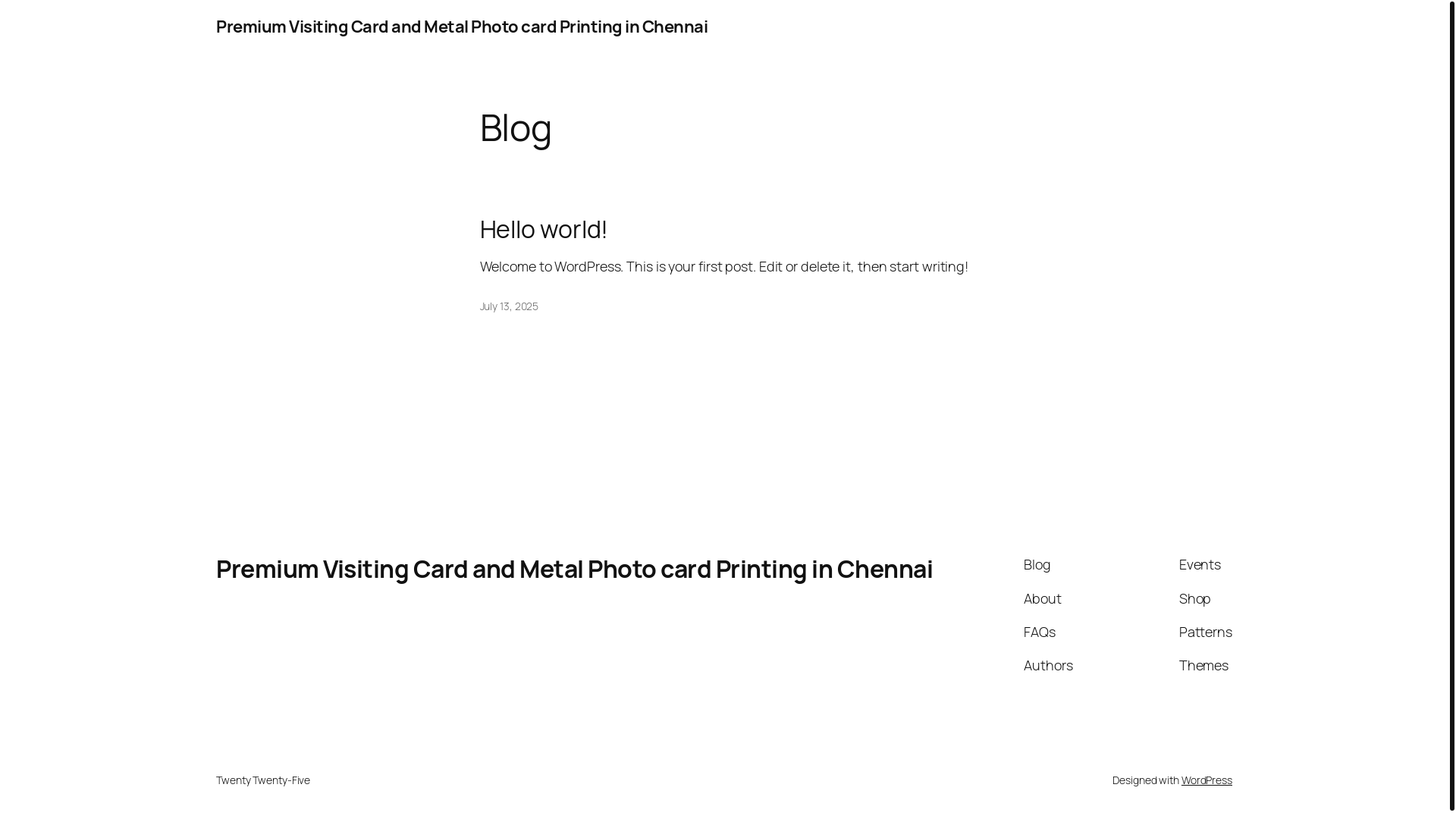 website screenshot of https://prizmacards.com/