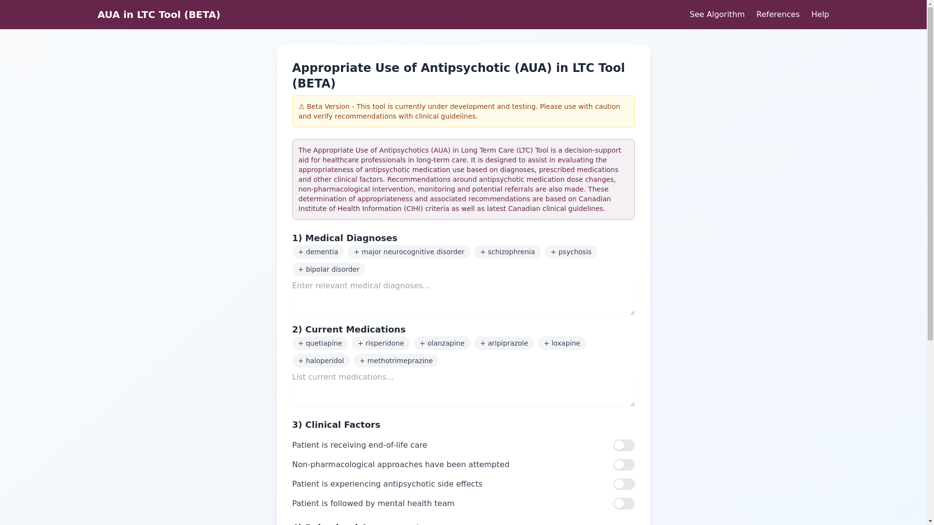 website screenshot of https://aualtc.ca/