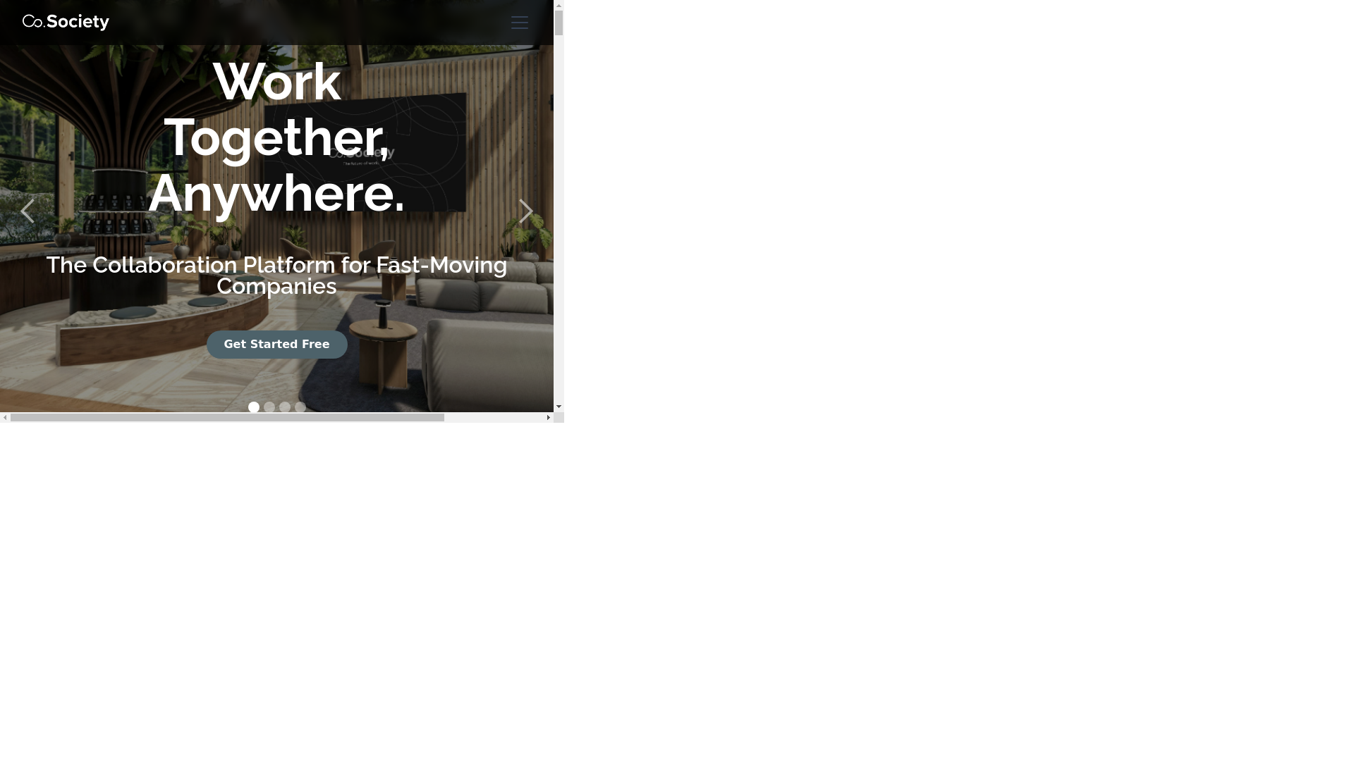 website screenshot of https://producecosociety.com/