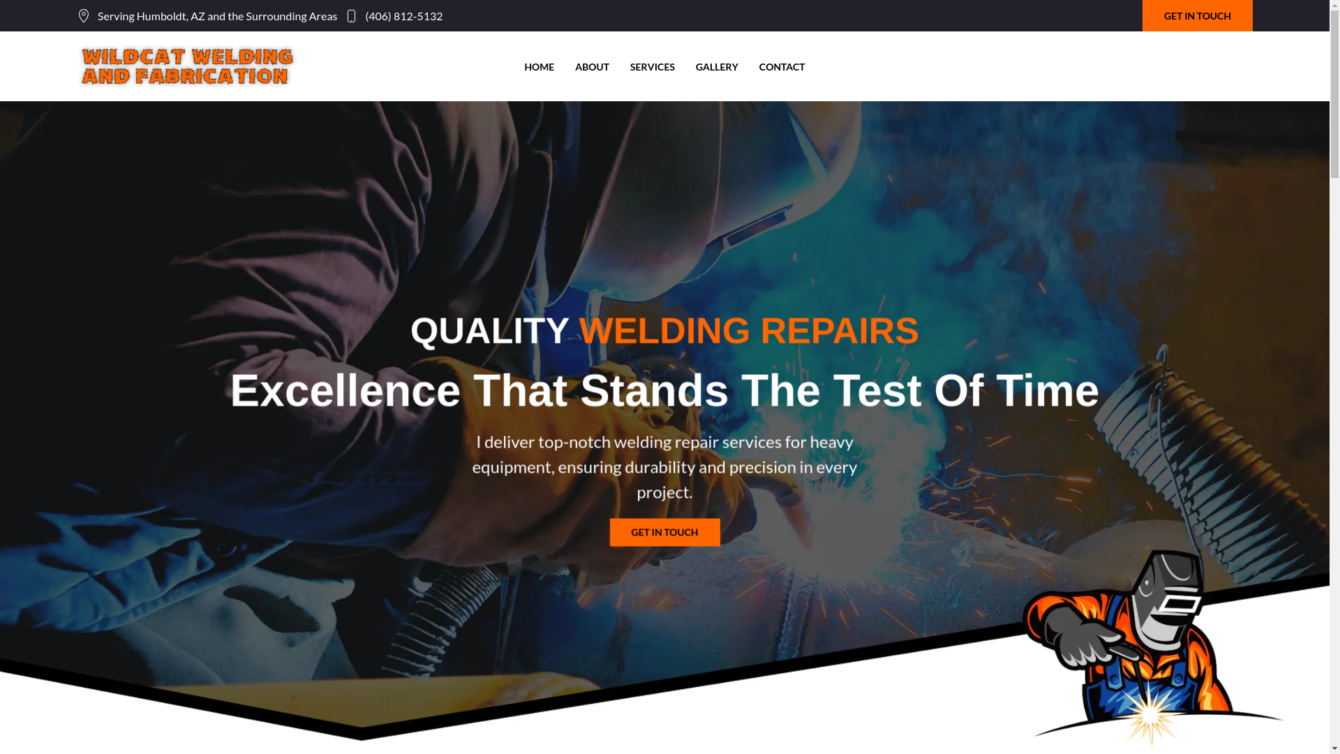 website screenshot of https://wildcatweldingandfabrication.com/