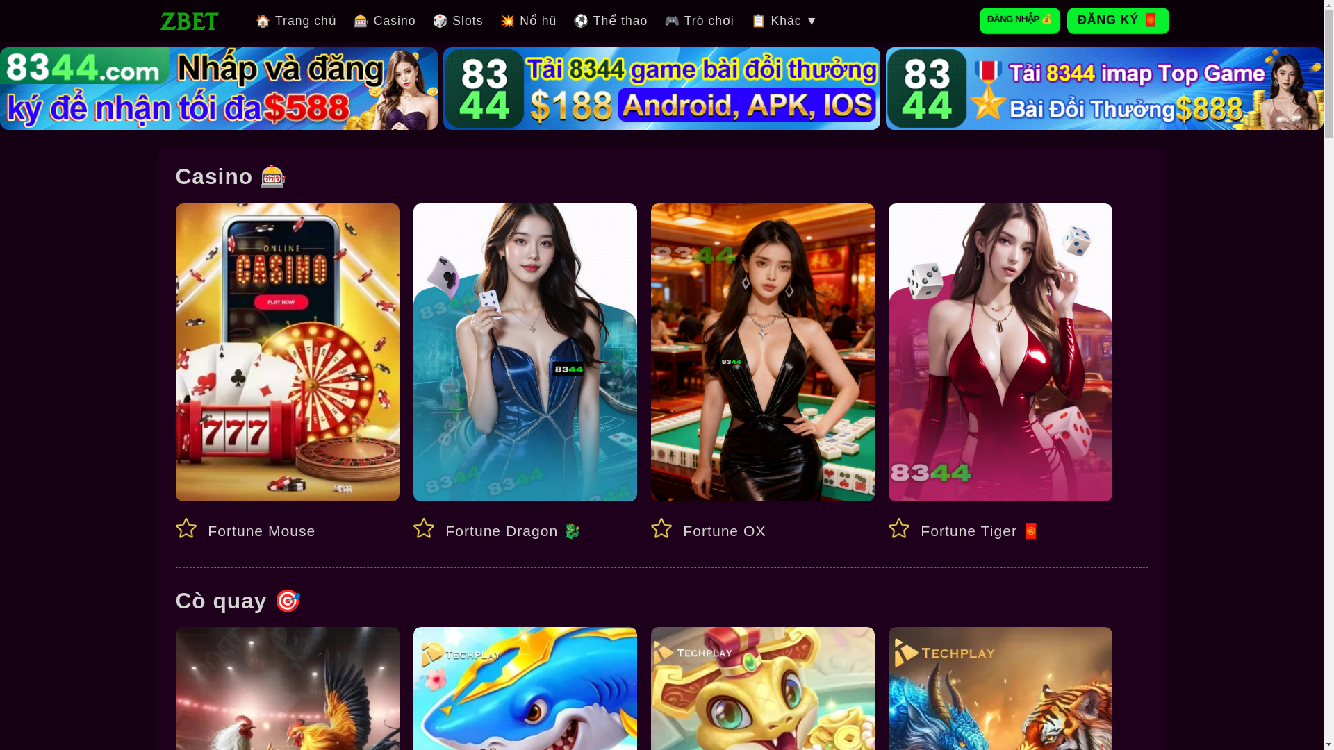 website screenshot of https://zbet-game.com/