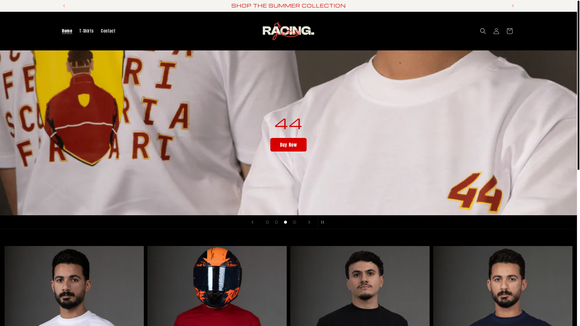 website screenshot of https://racinglineeg.com/