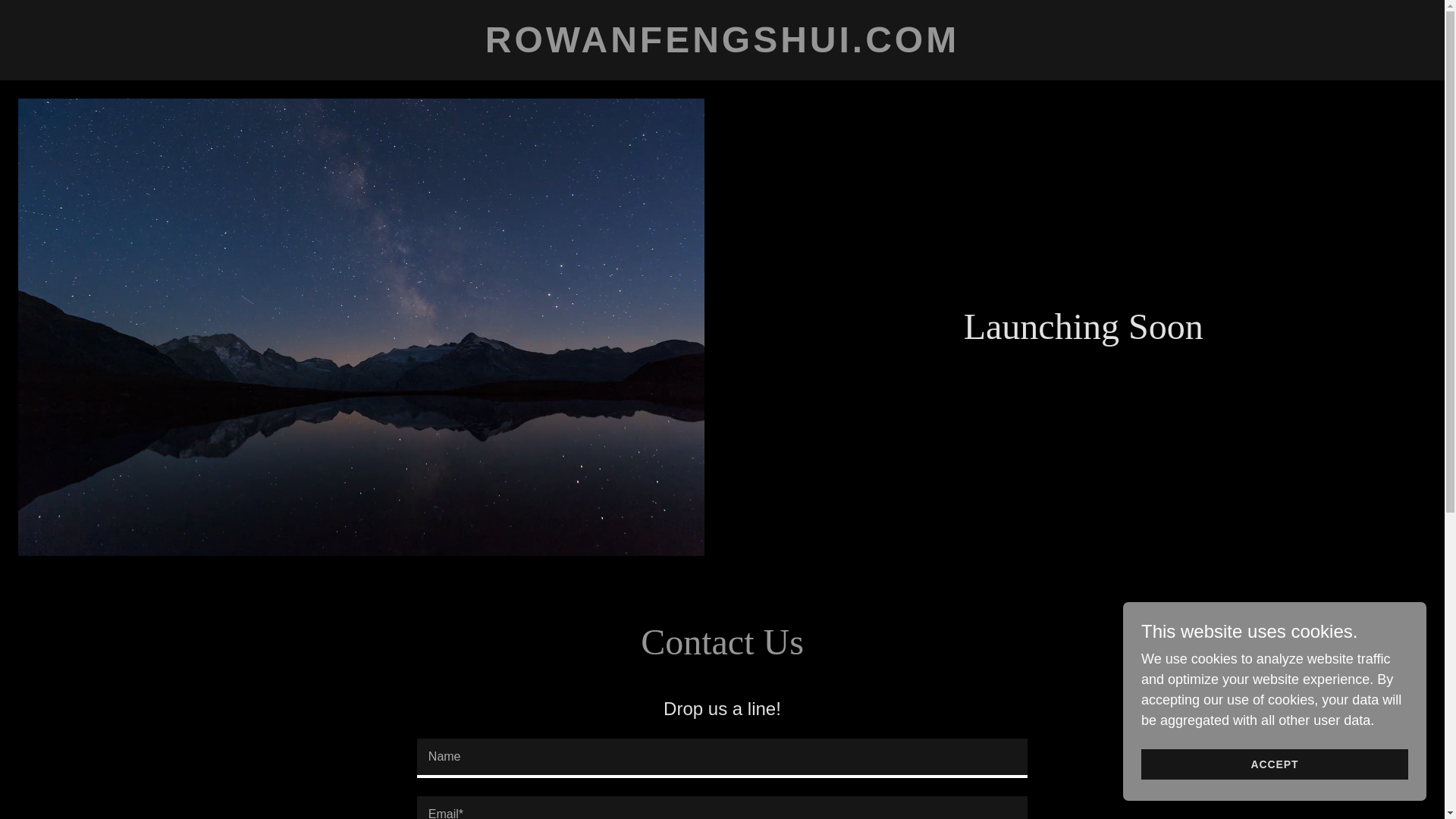 website screenshot of https://rowanfengshui.com/