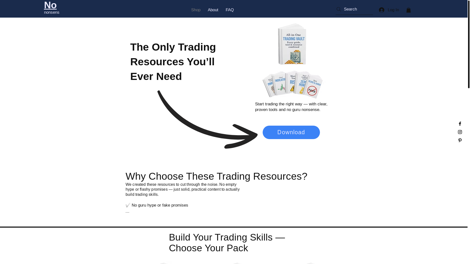 website screenshot of https://trade-sources.com/