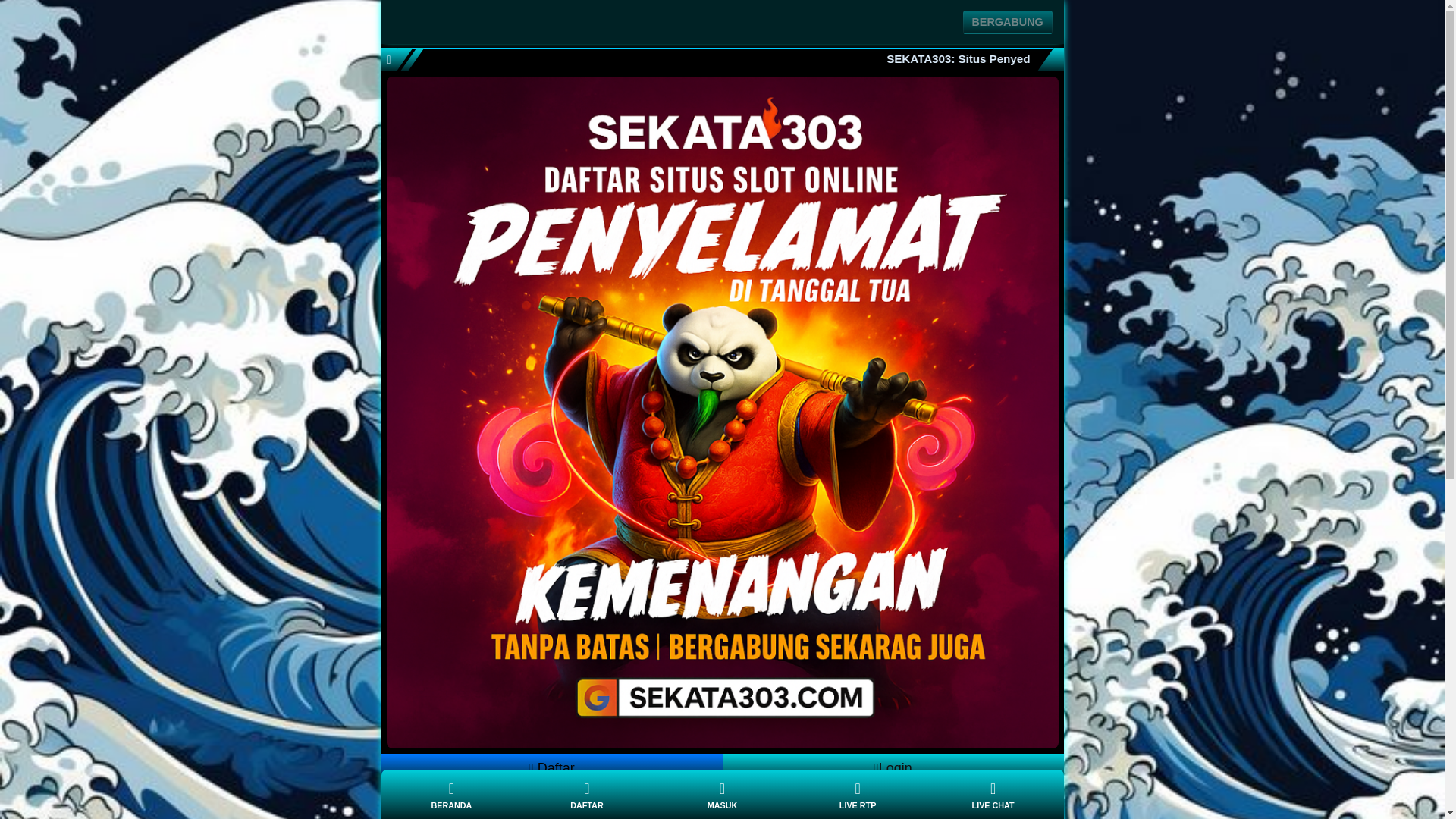 website screenshot of https://sekata303.pages.dev/