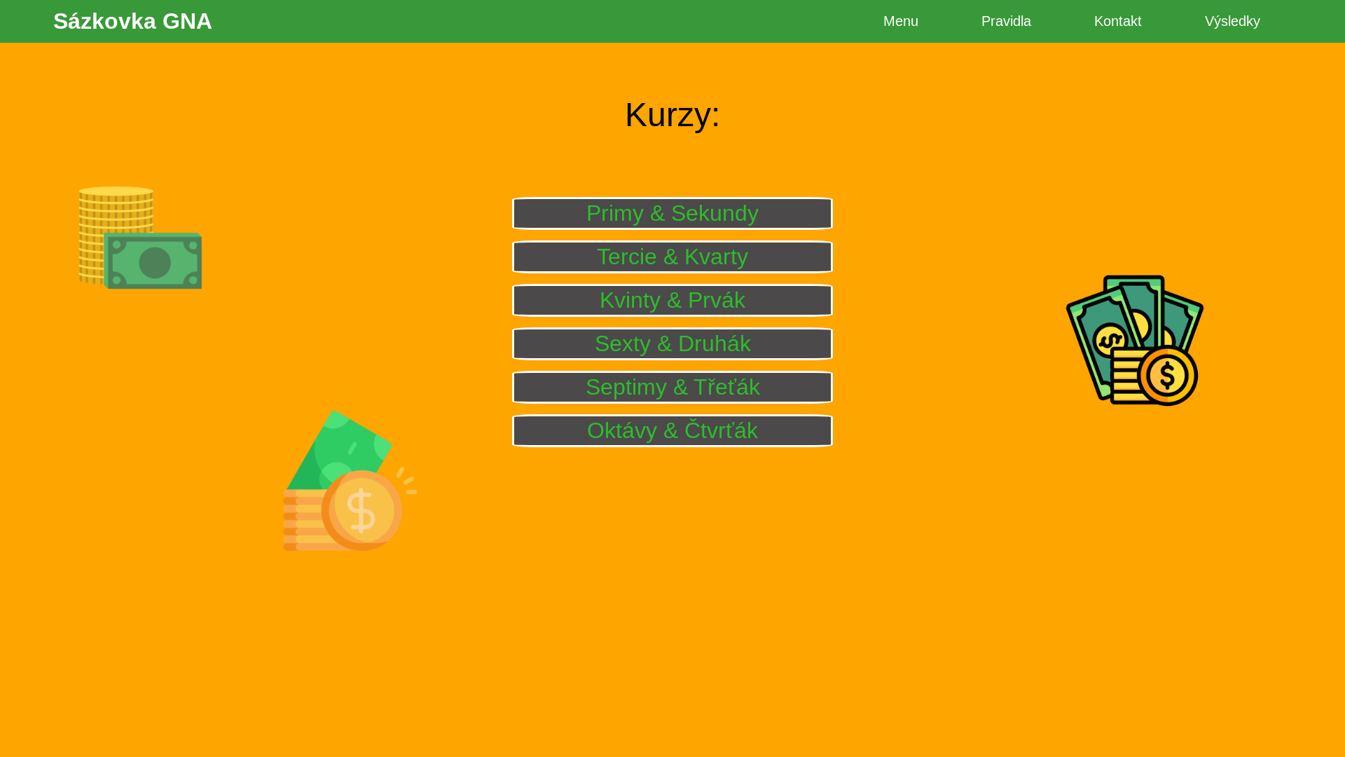 website screenshot of https://sazkovka.space/