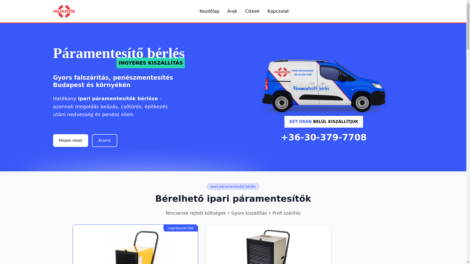 website screenshot of https://paramentok.pages.dev/