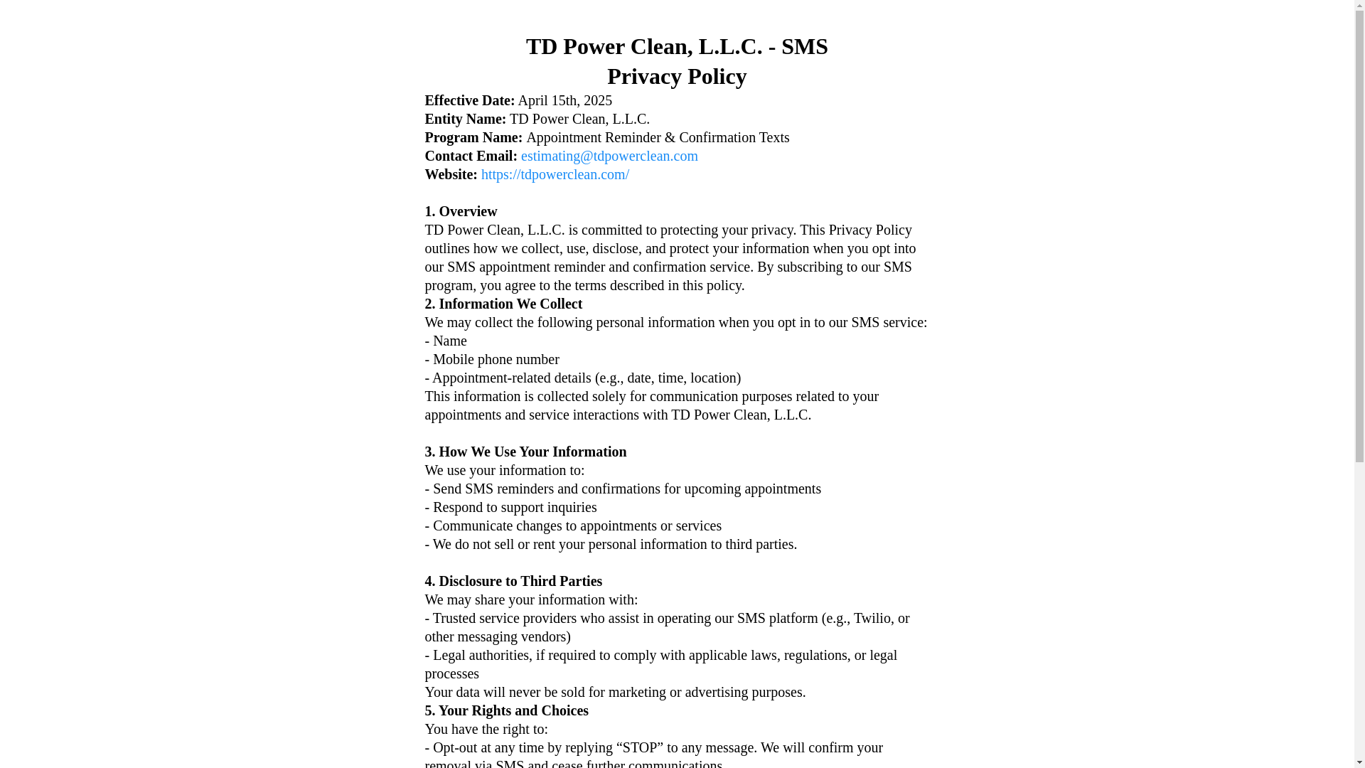website screenshot of https://thepowerboysllc.org/