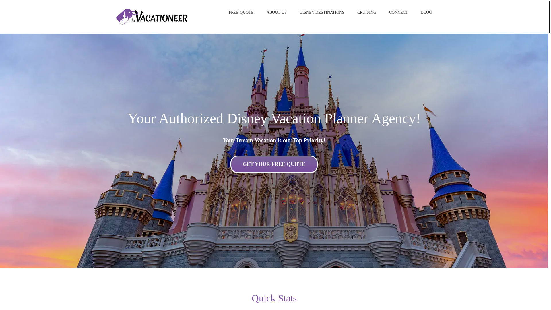 website screenshot of https://vacationeer.com/