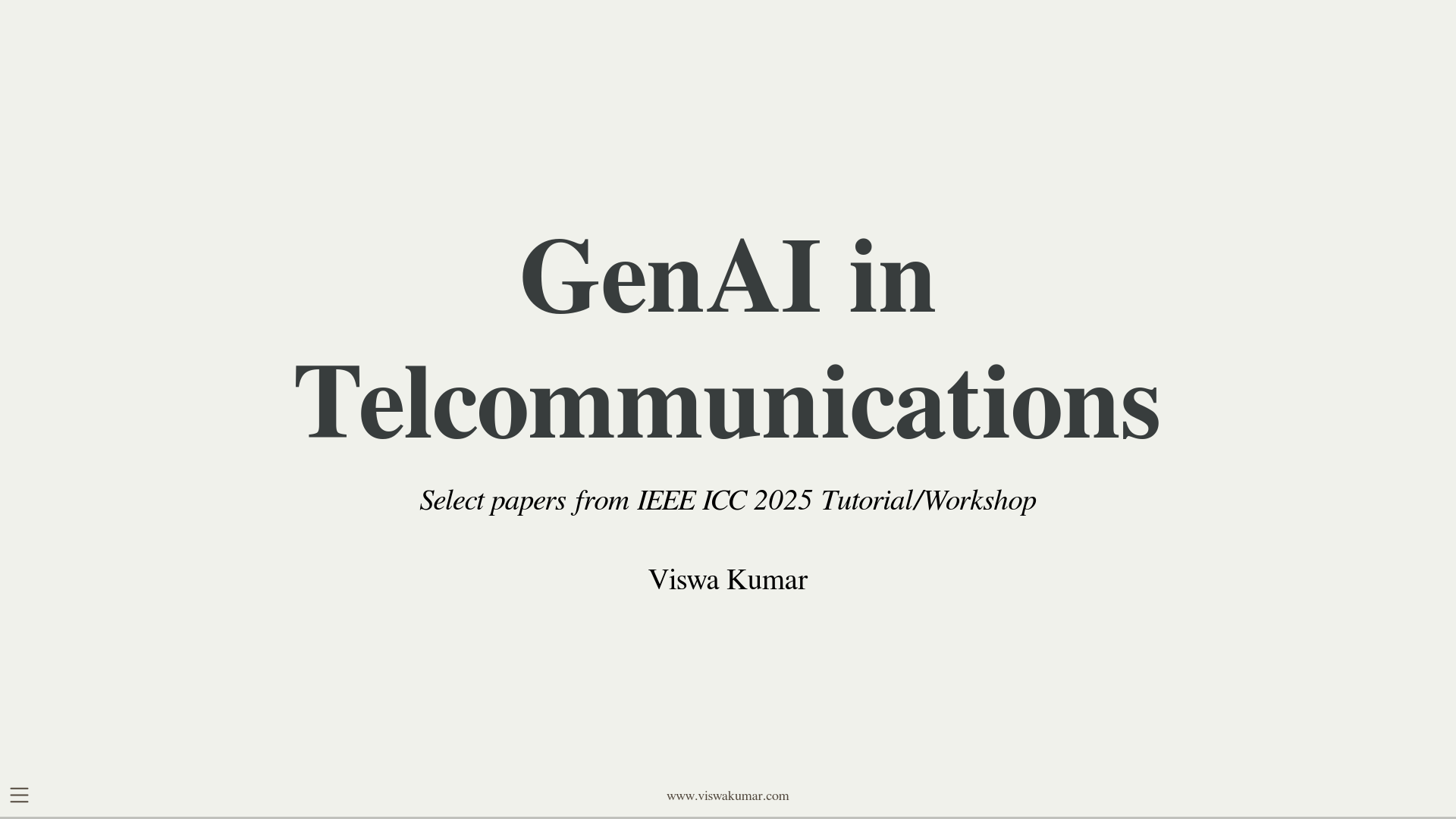 website screenshot of https://icc-2025-genai-telco.pages.dev/