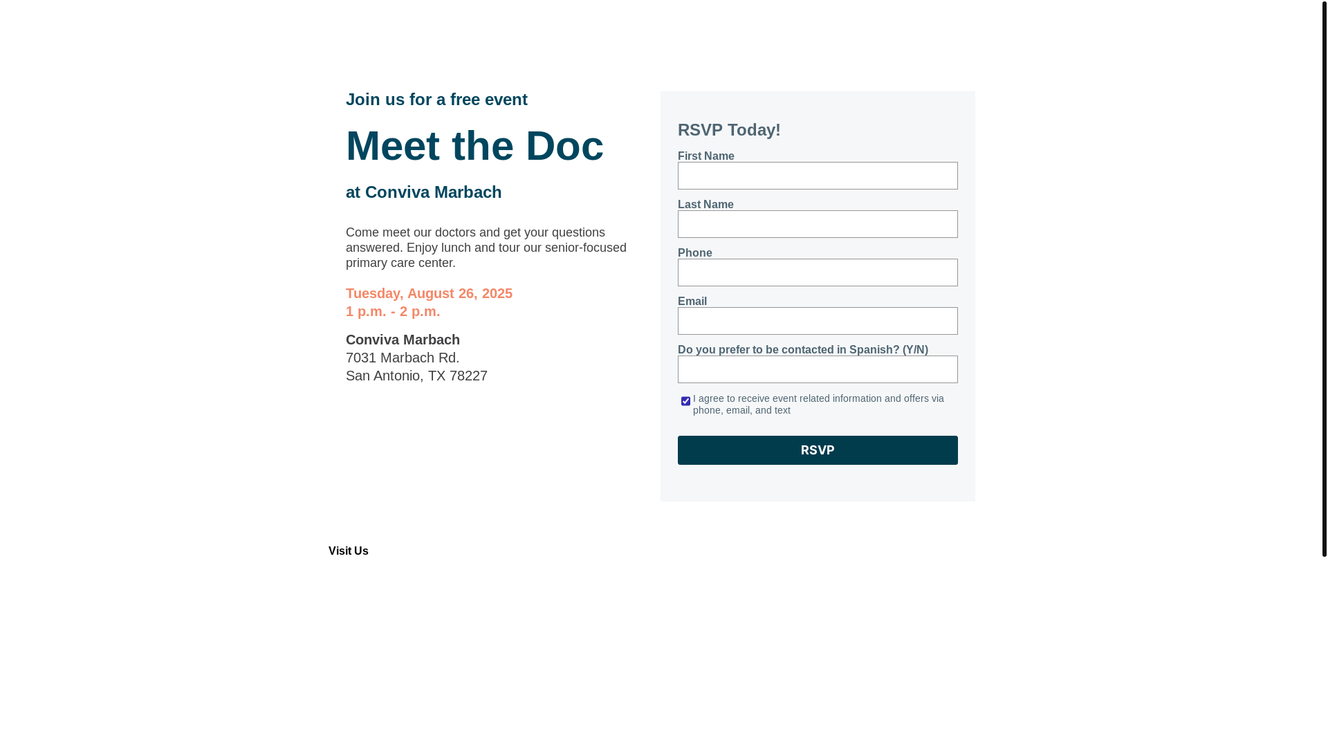 website screenshot of https://convivamarbach1.com/
