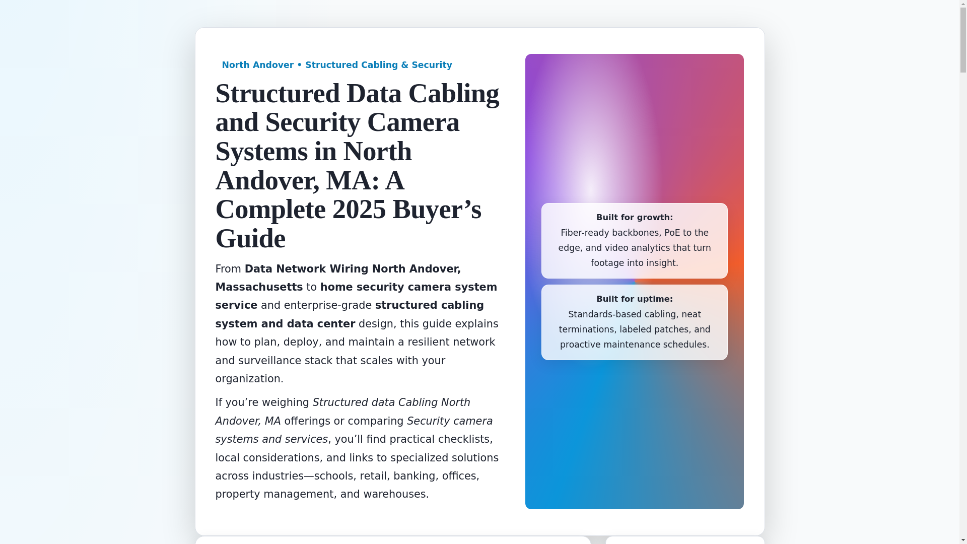 website screenshot of https://datanetworkwiringnorthandover.pages.dev/