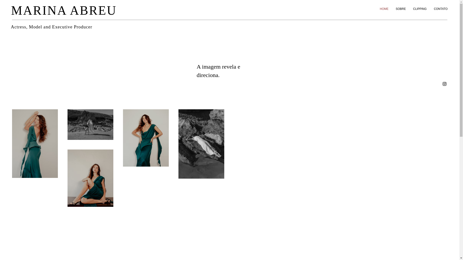 website screenshot of https://marinabreu.eu/