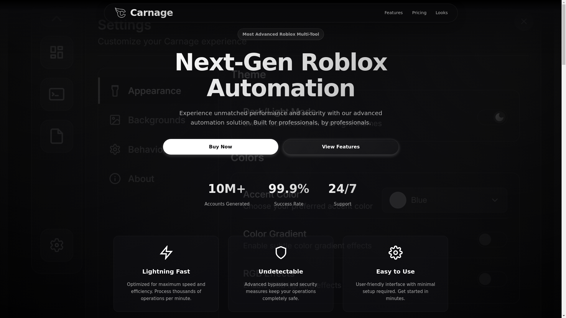 website screenshot of https://carnagefr.pages.dev/