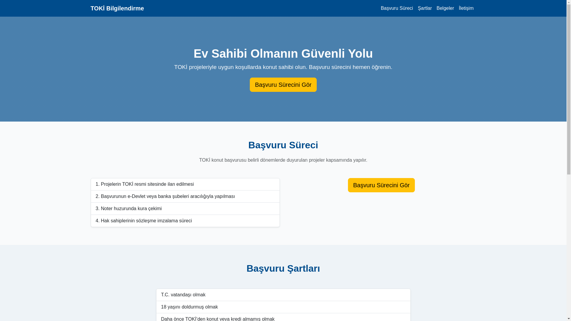 website screenshot of https://konutbasvurulari2025.org/