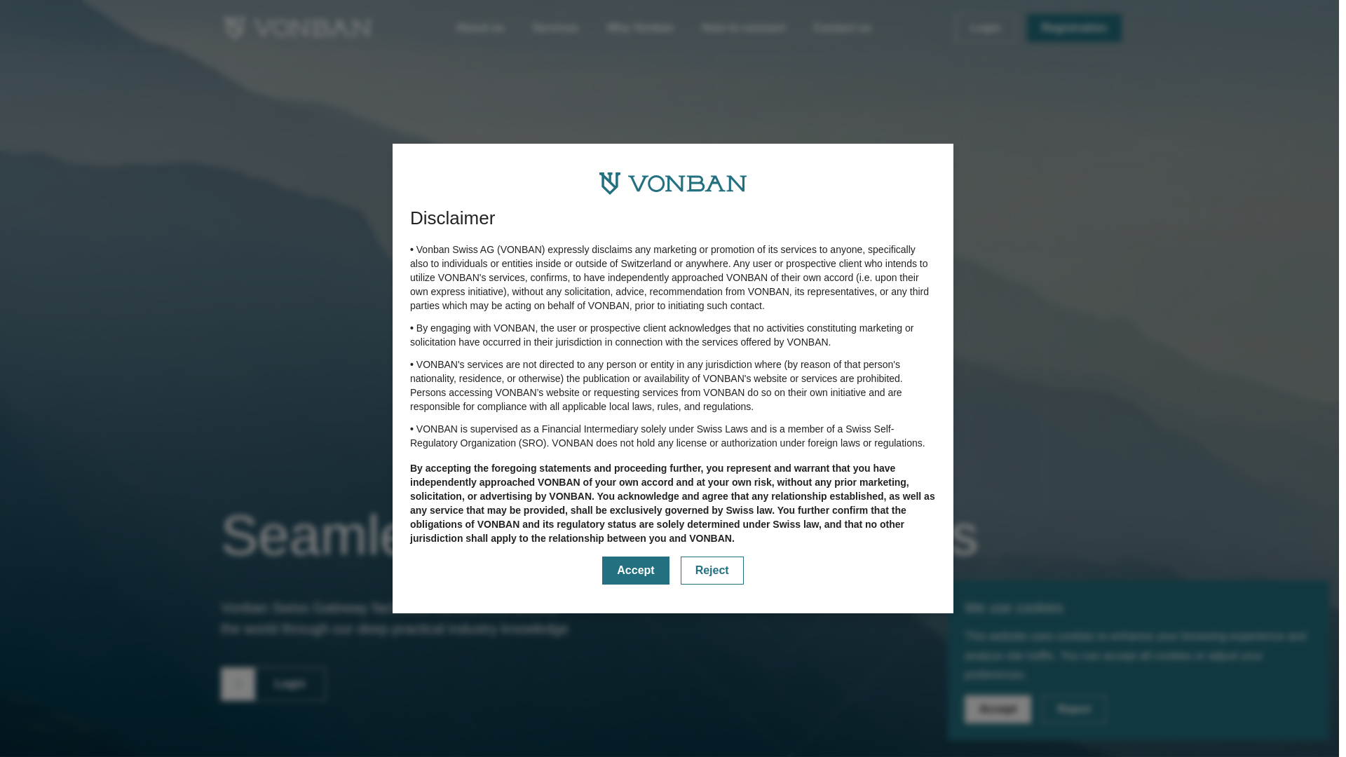 website screenshot of https://dev-vonban.pages.dev/