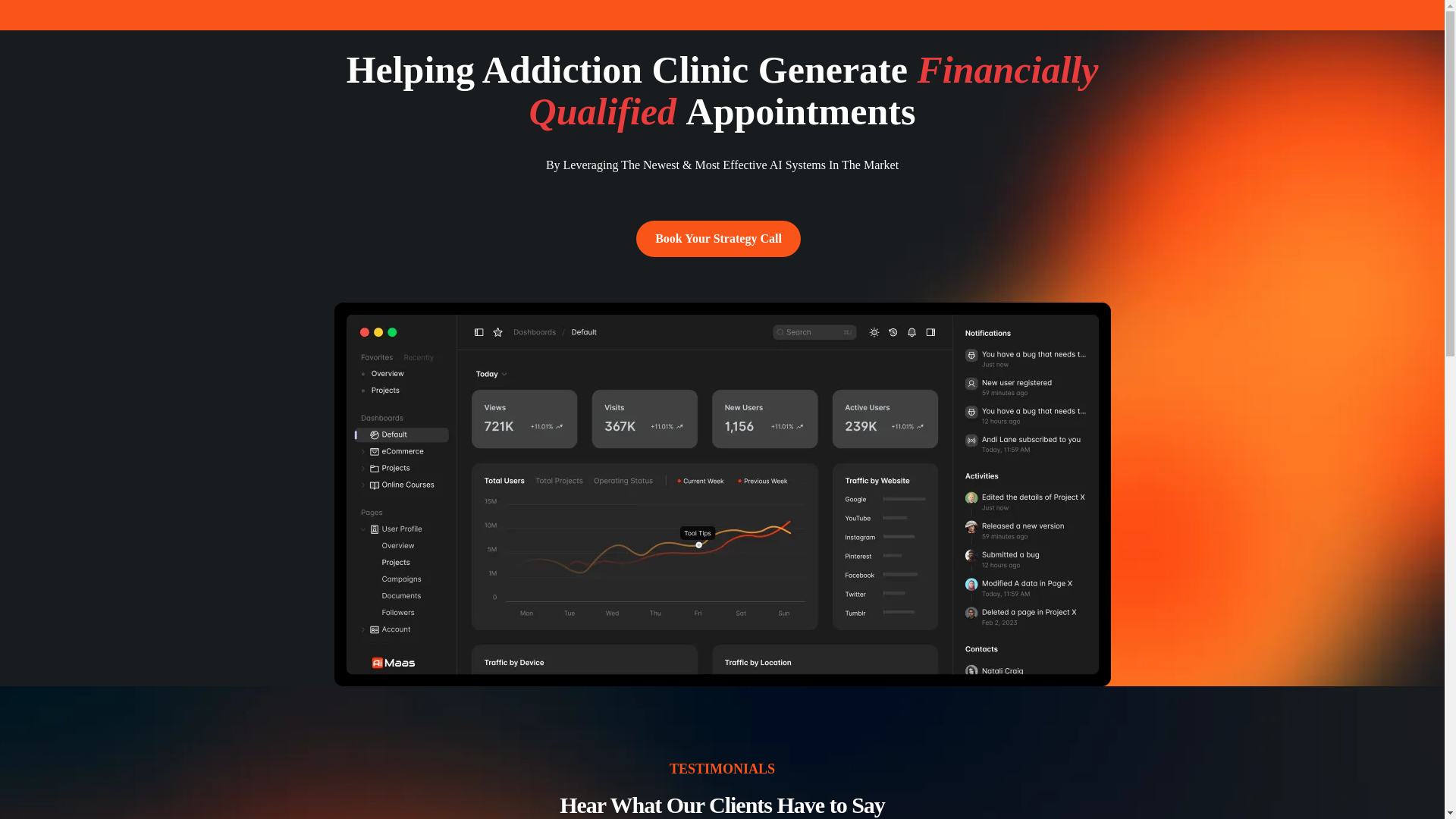website screenshot of https://seralise.com/