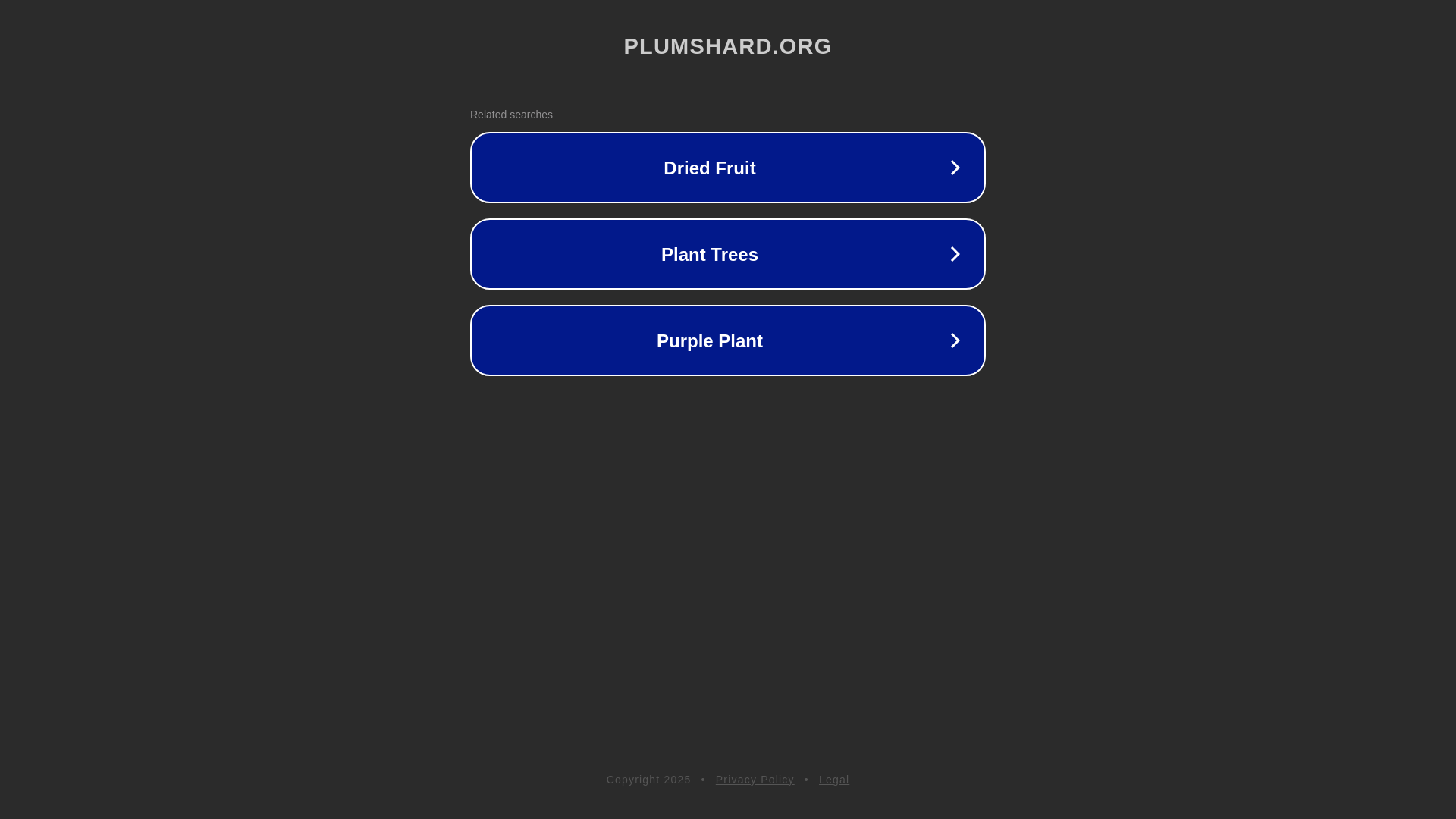 website screenshot of https://plumshard.org/