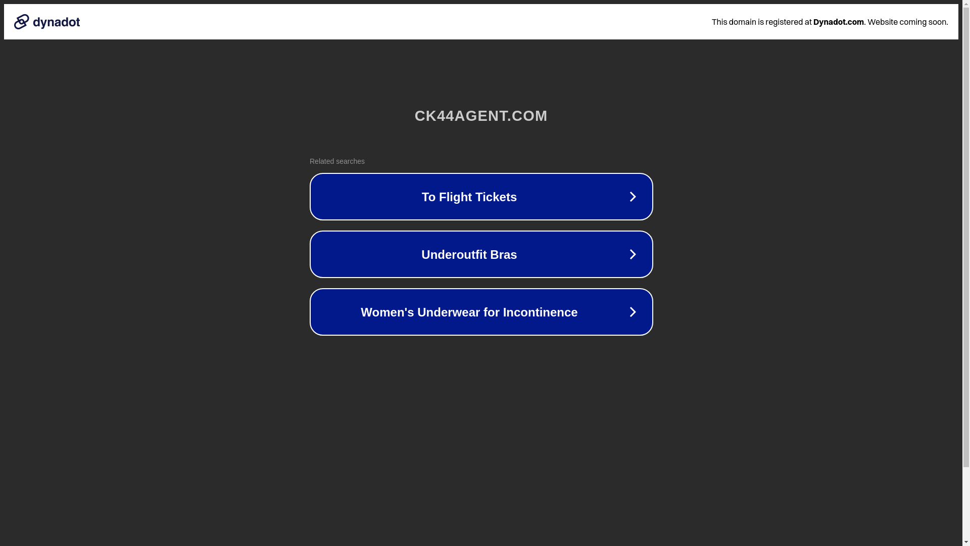 website screenshot of https://ck44agent.com/