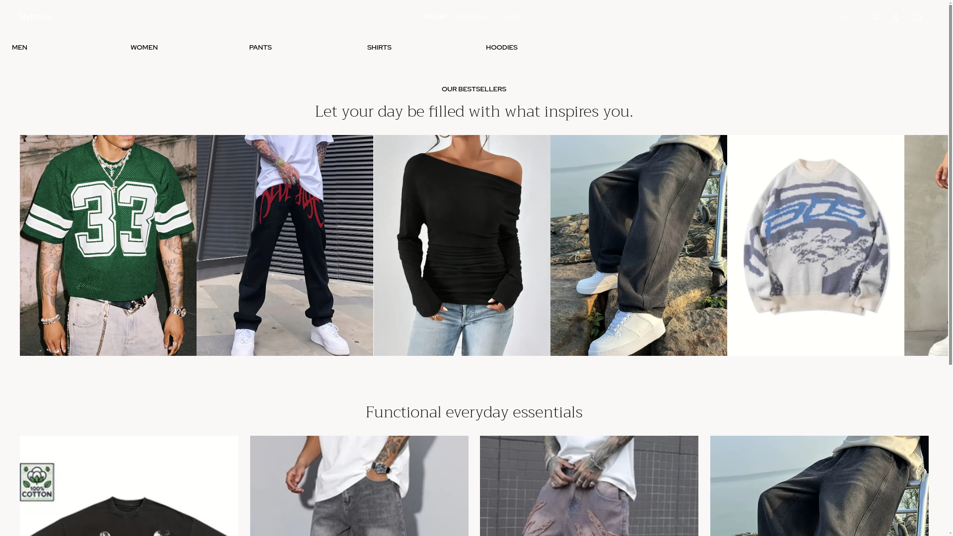 website screenshot of https://nytrovia.com/