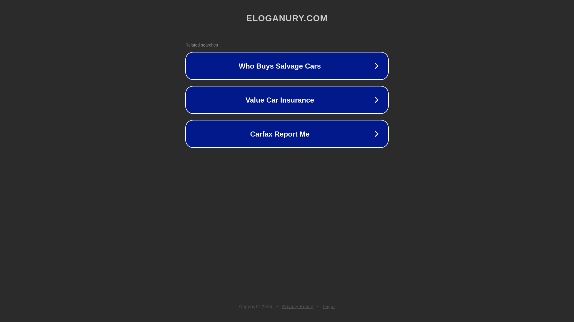 website screenshot of https://eloganury.com/
