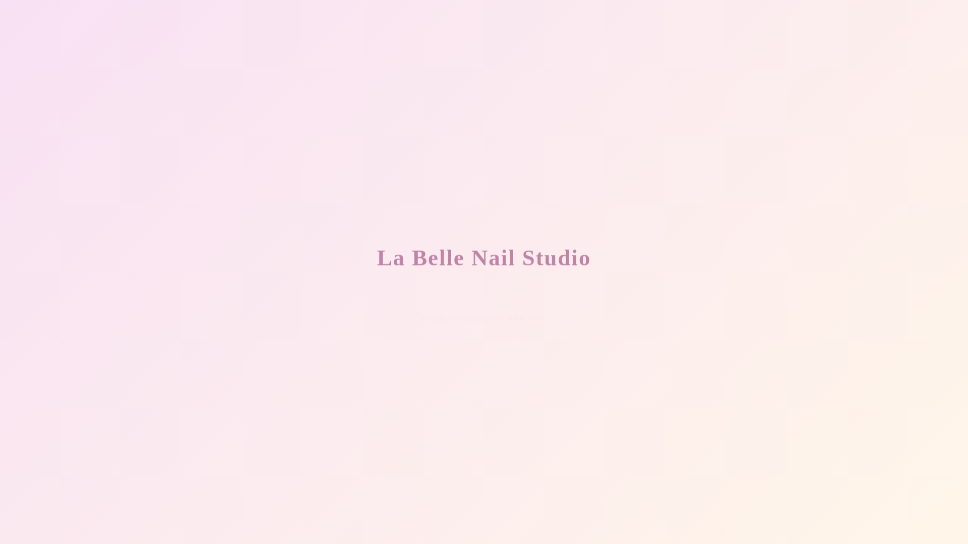 website screenshot of https://labellenailstudio.pages.dev/