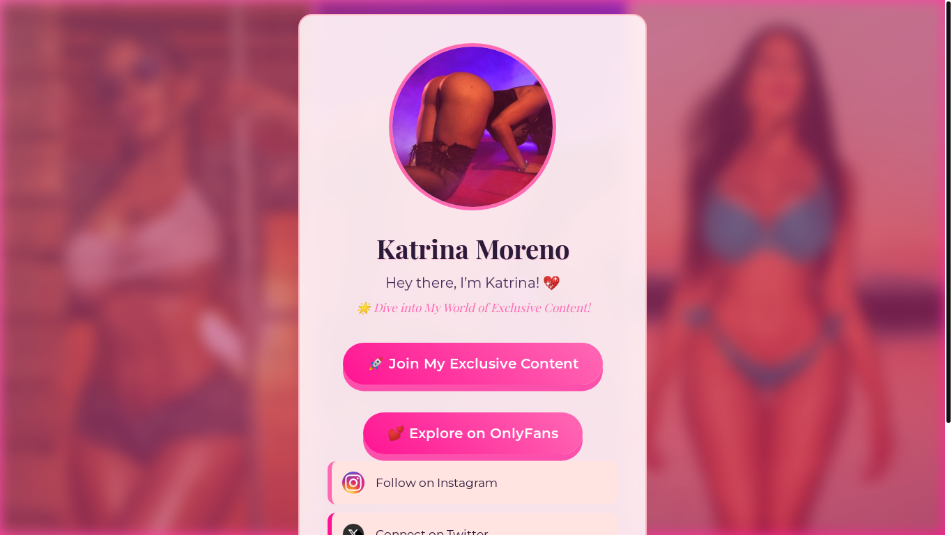 website screenshot of https://katrinamoreno-official.online/