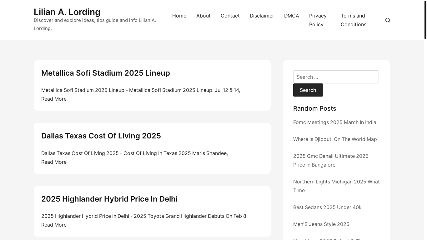 website screenshot of https://lilianlordinga.pages.dev/