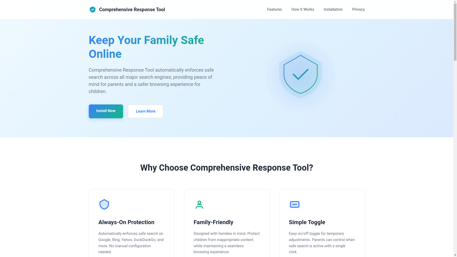 website screenshot of https://comprehensiveresponse-com.pages.dev/