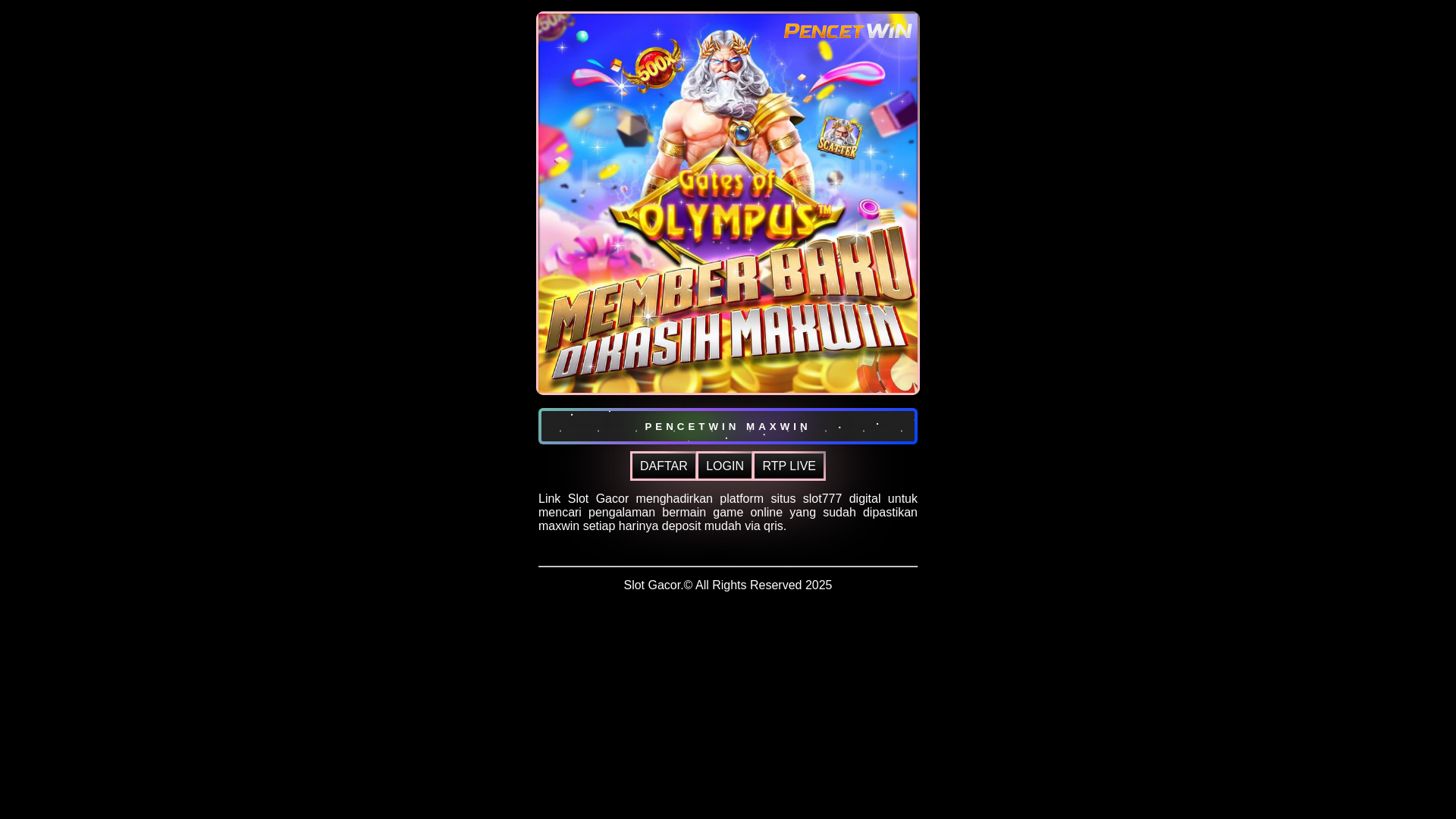 website screenshot of https://pastinaikgacor.pages.dev/