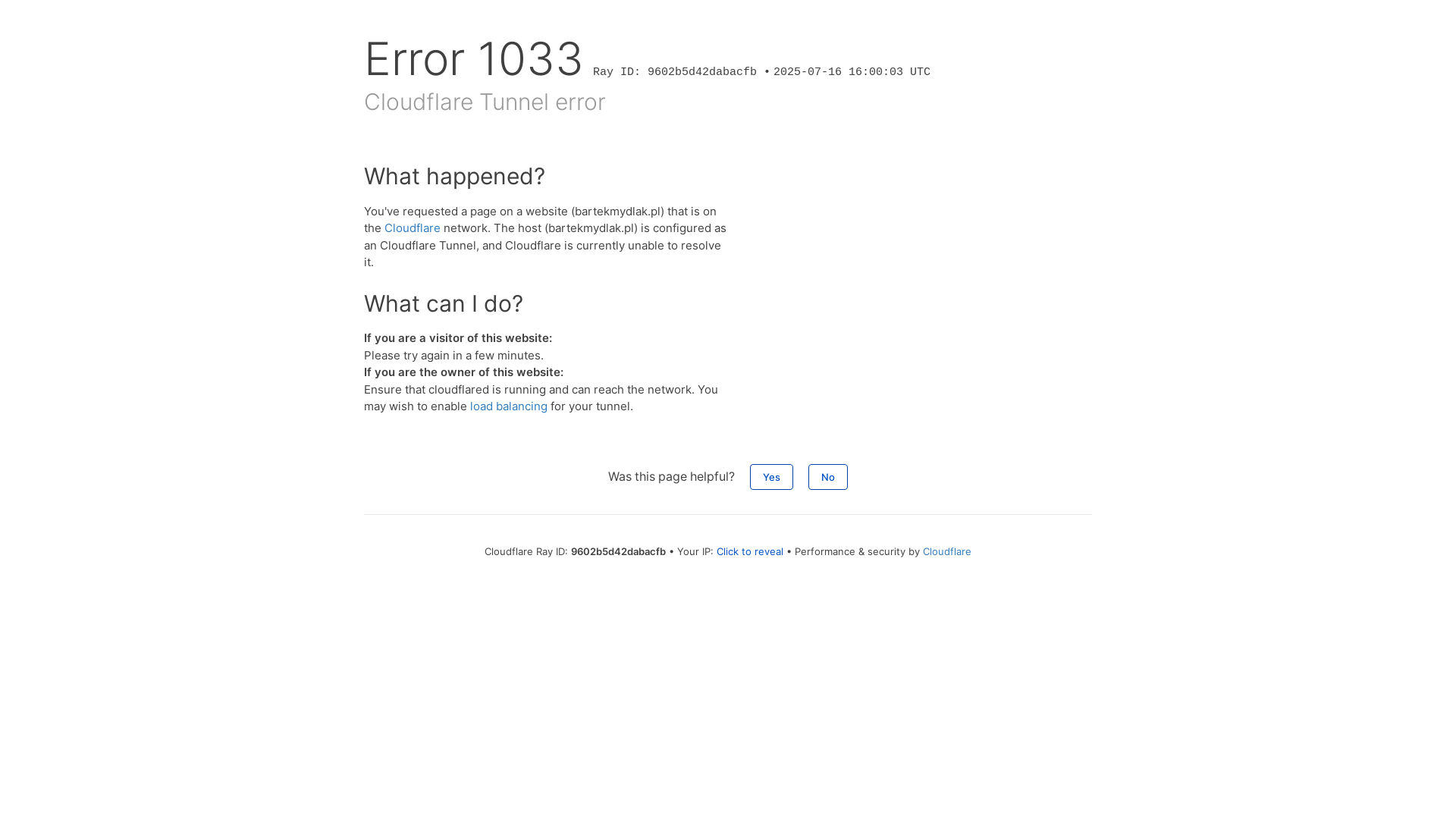 website screenshot of https://bartekmydlak.pl/