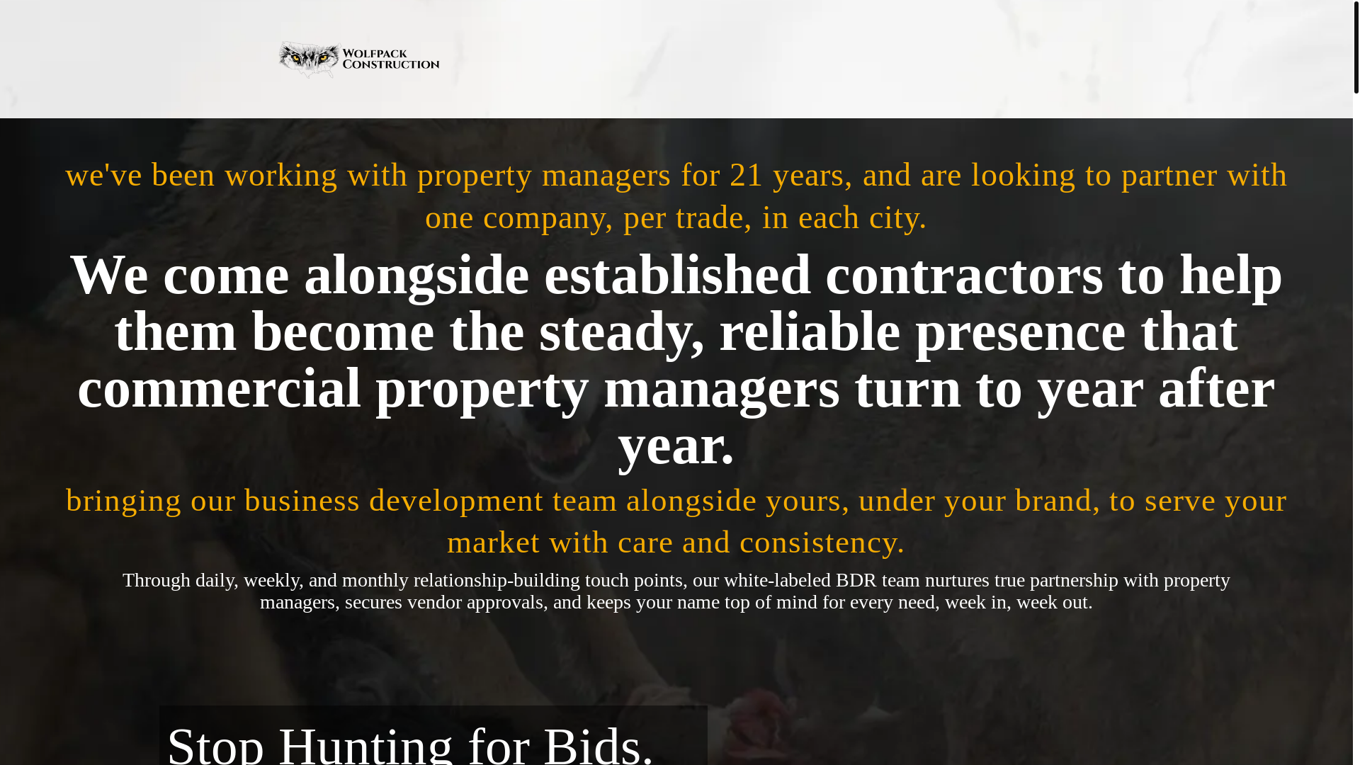 website screenshot of https://projectsinmultifamily24.com/