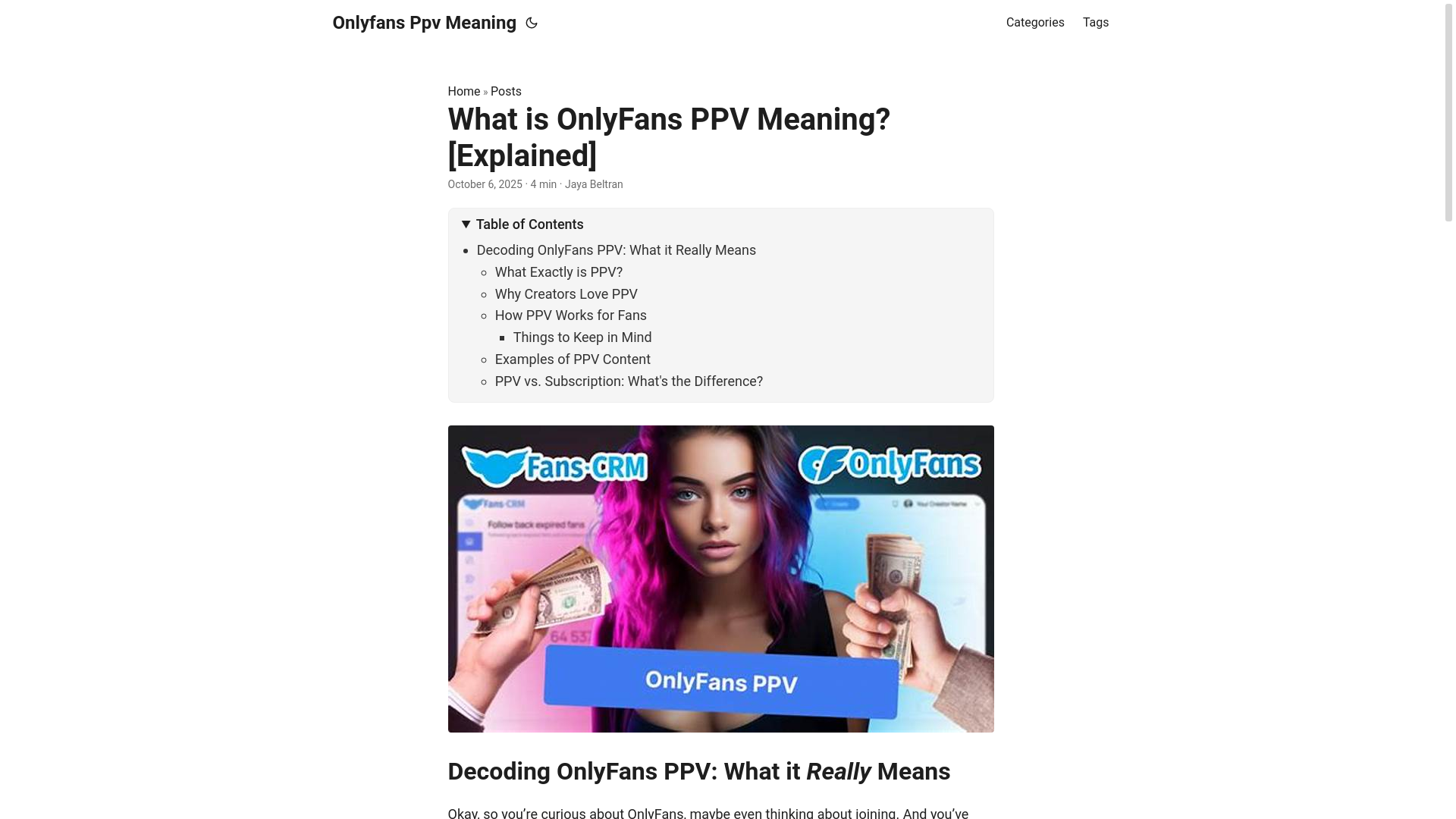 website screenshot of https://onlyfans-ppv-meaning.pages.dev/