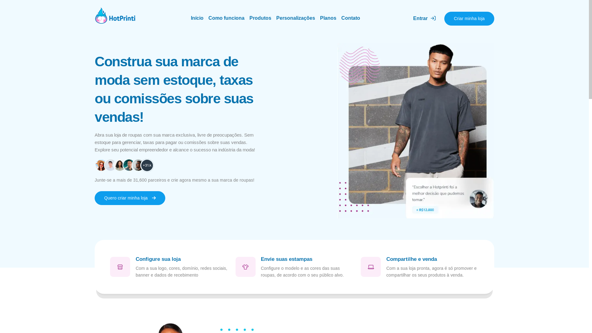 website screenshot of https://bnrastro.com.br/