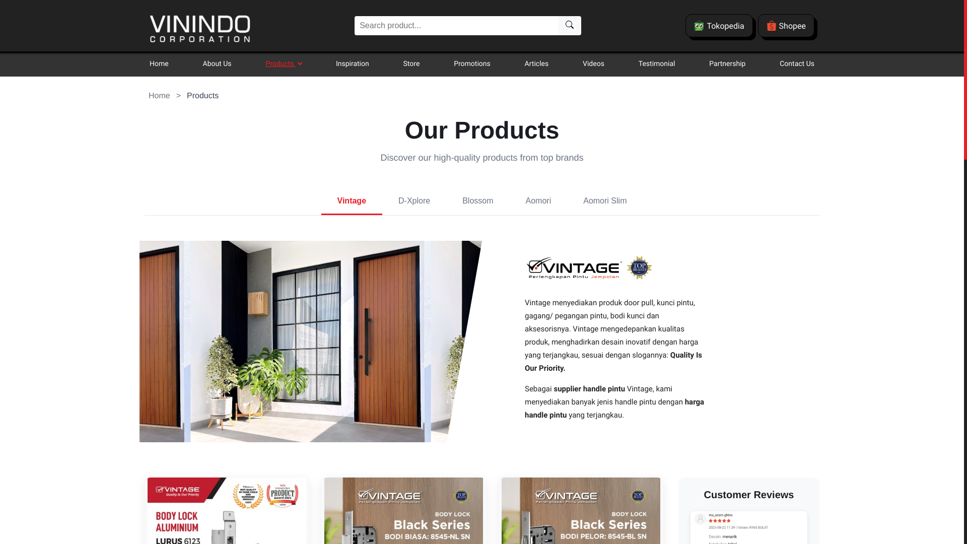 website screenshot of https://kalungplastik.pages.dev/