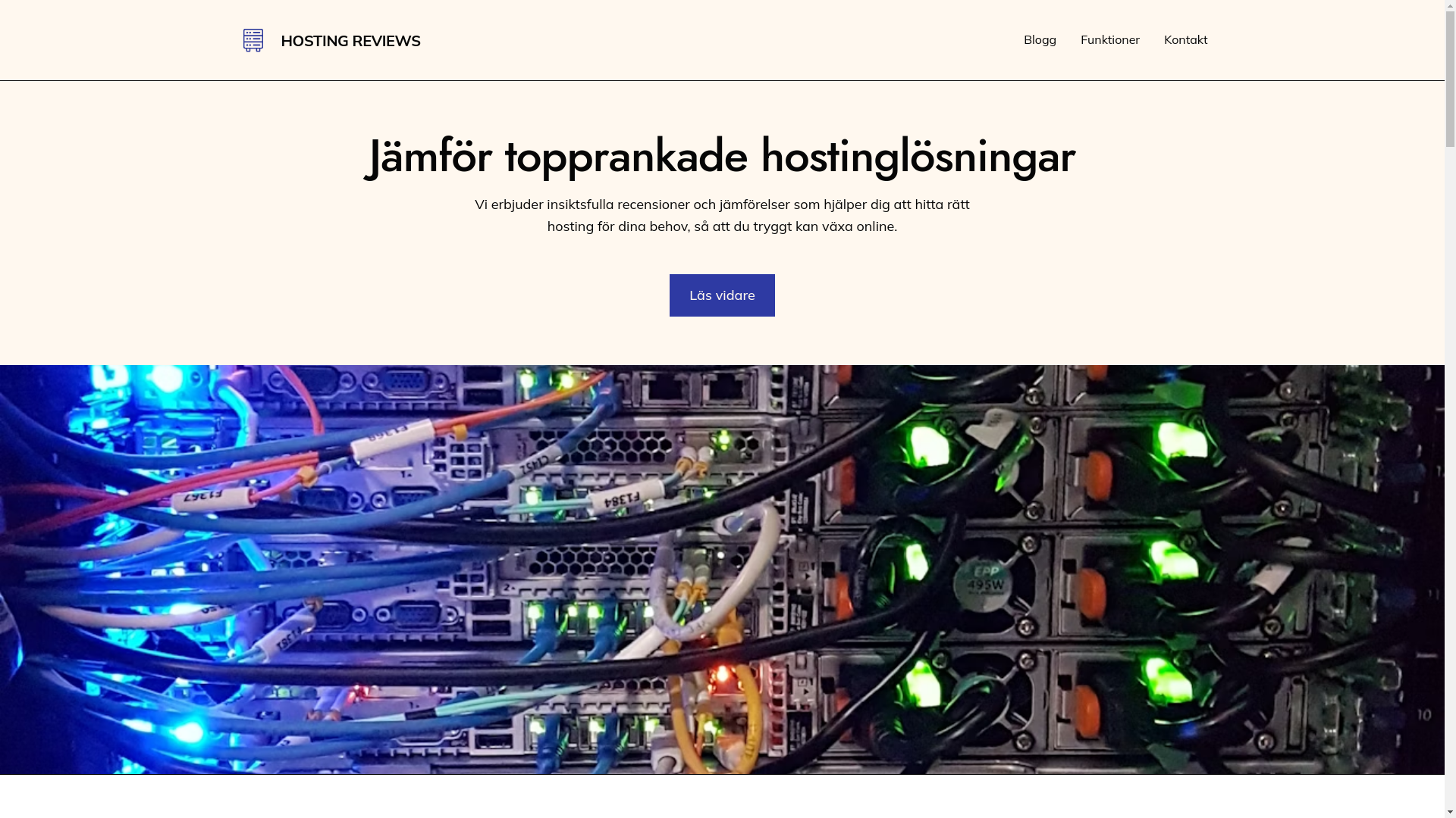 website screenshot of https://domshostingreviews.nu/