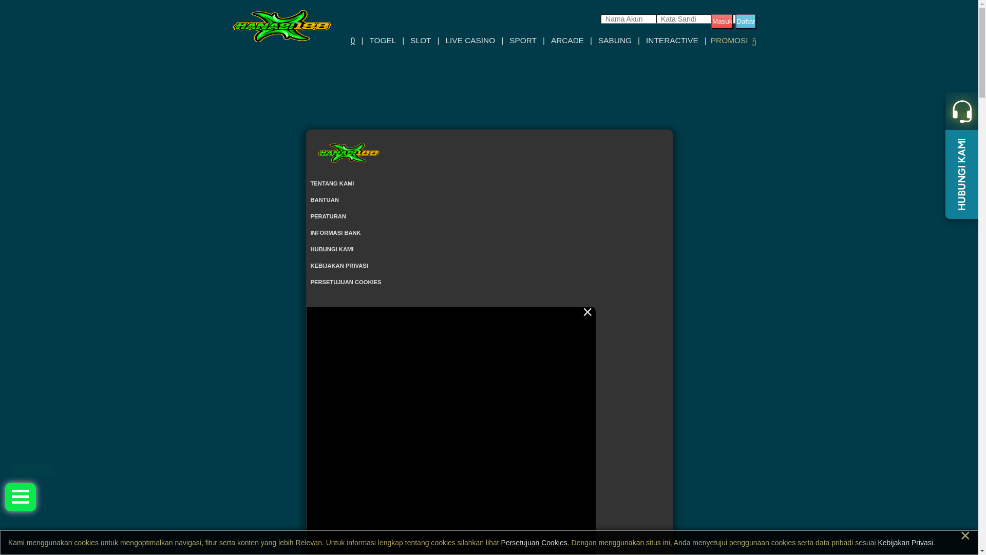 website screenshot of https://hanabi188.cv/