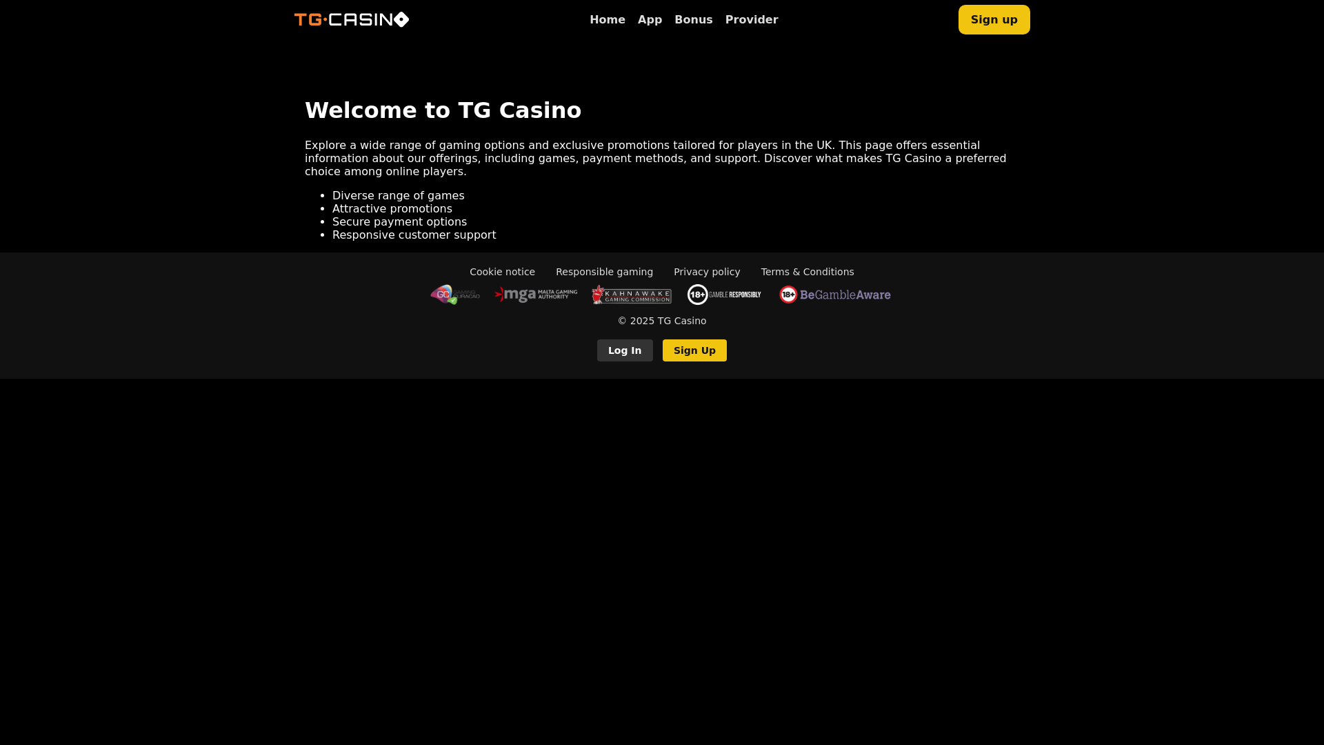 website screenshot of https://tgcasino-bet.pages.dev/