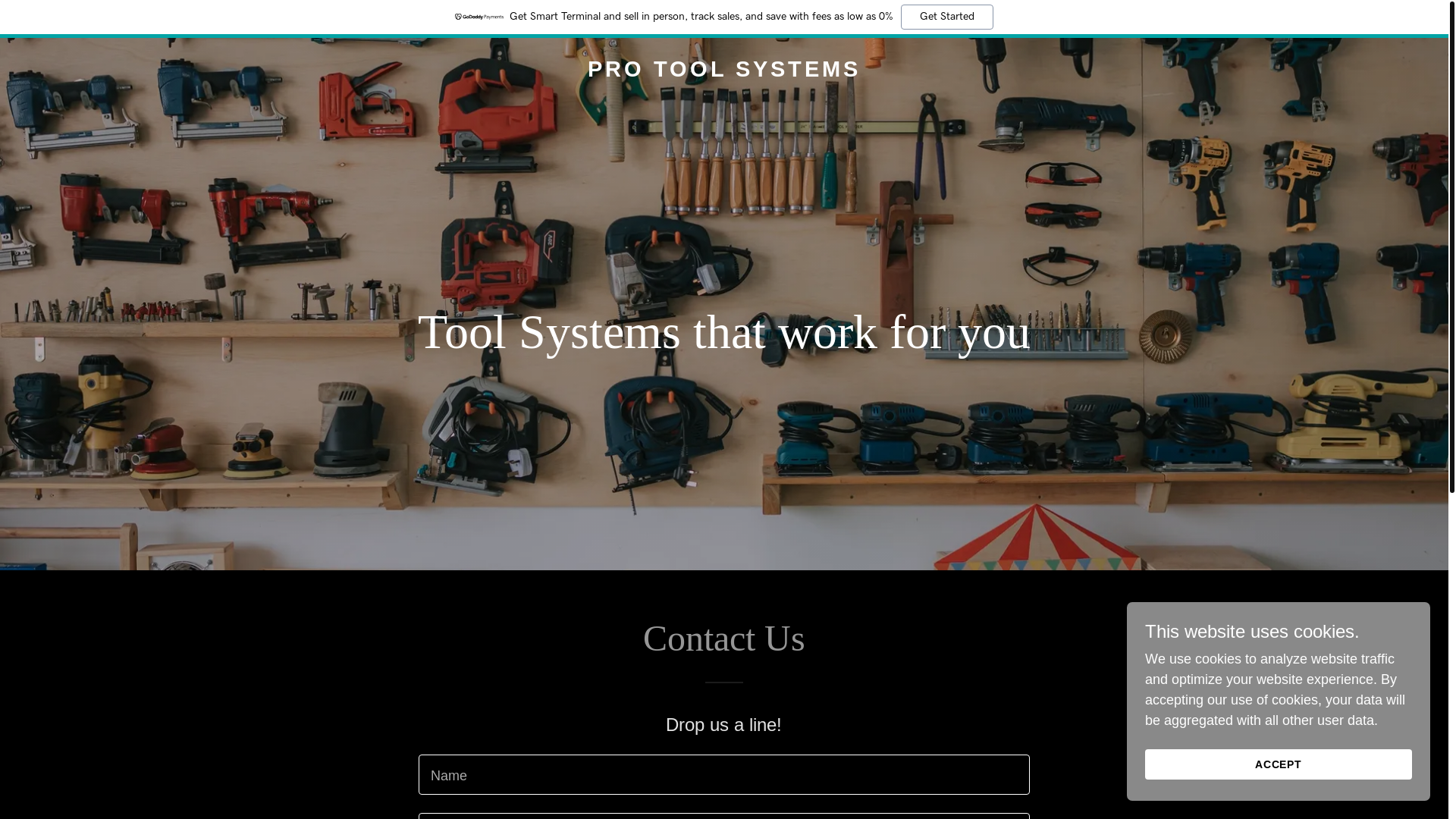 website screenshot of https://protoolsystems.com/