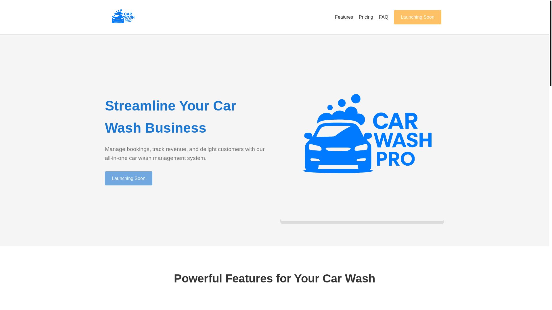 website screenshot of https://carwashmanager.pages.dev/