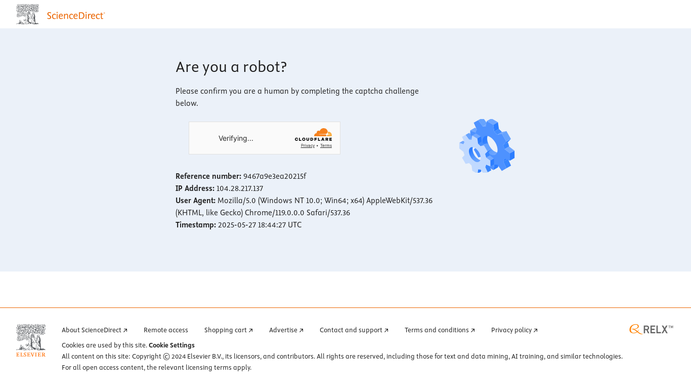website screenshot of https://www.sciencedirect.com/science/article/abs/pii/S0736467922007818