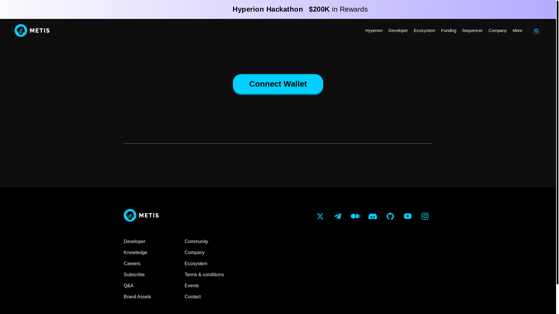 website screenshot of https://register-metiss.xyz/