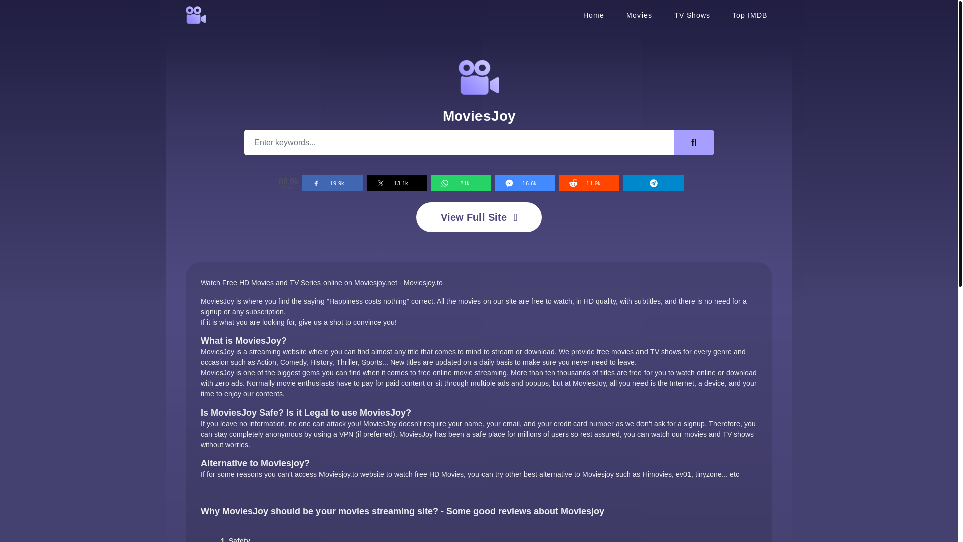 website screenshot of https://moviesjoytv.to/