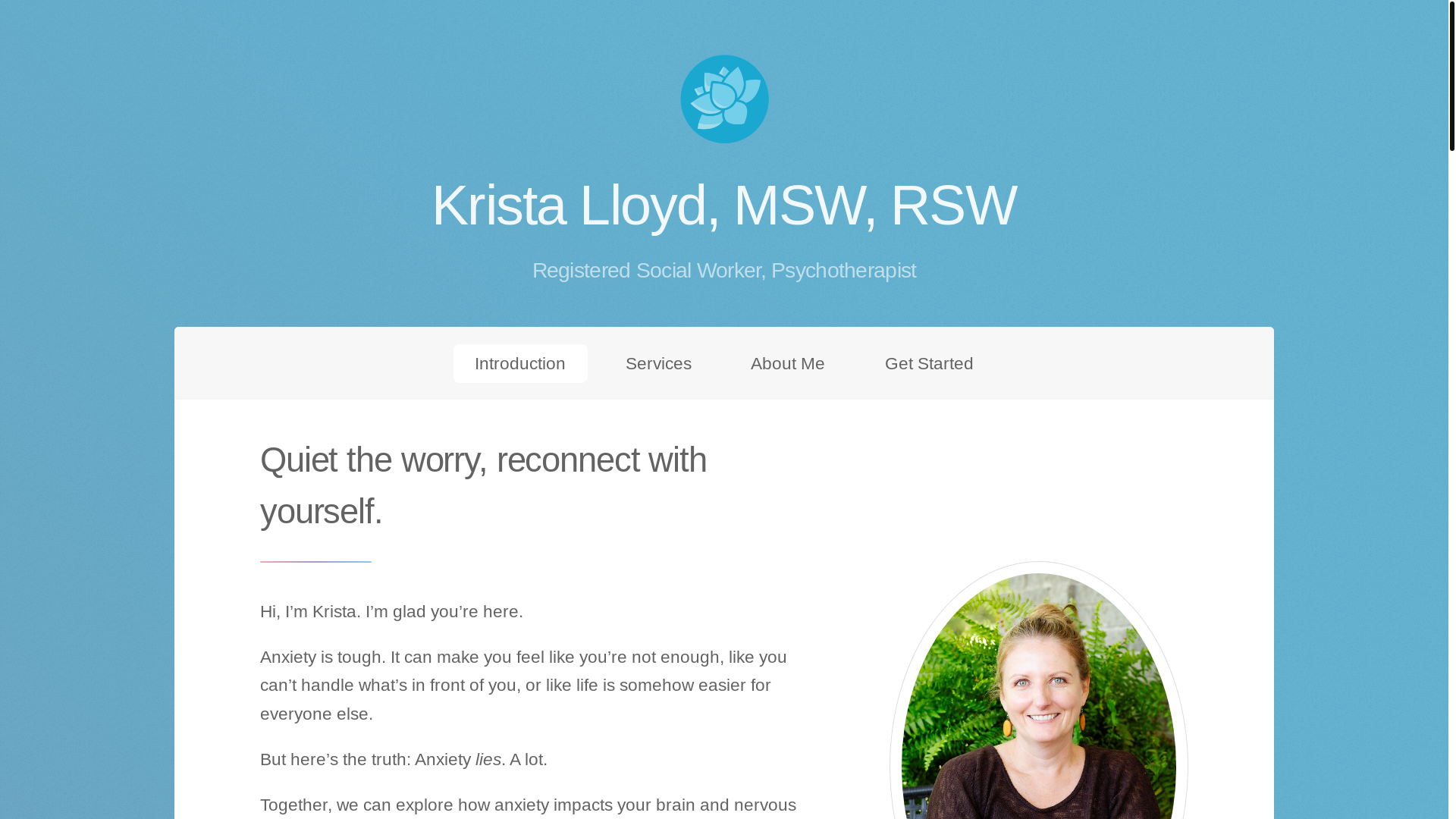 website screenshot of https://kristalloyd-live.pages.dev/