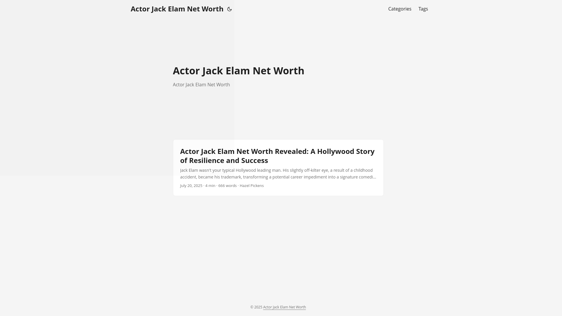website screenshot of https://actor-jack-elam-net-worth.pages.dev/