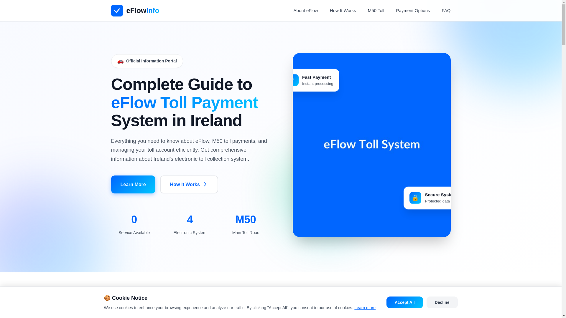 website screenshot of https://etoll-m.com/