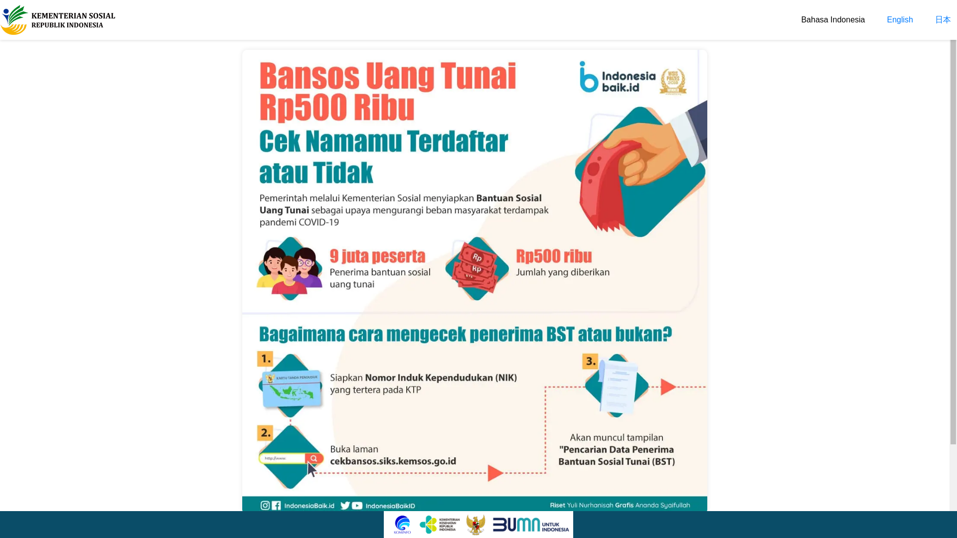 website screenshot of https://bantuankemensos-ri-2025-id.pages.dev/