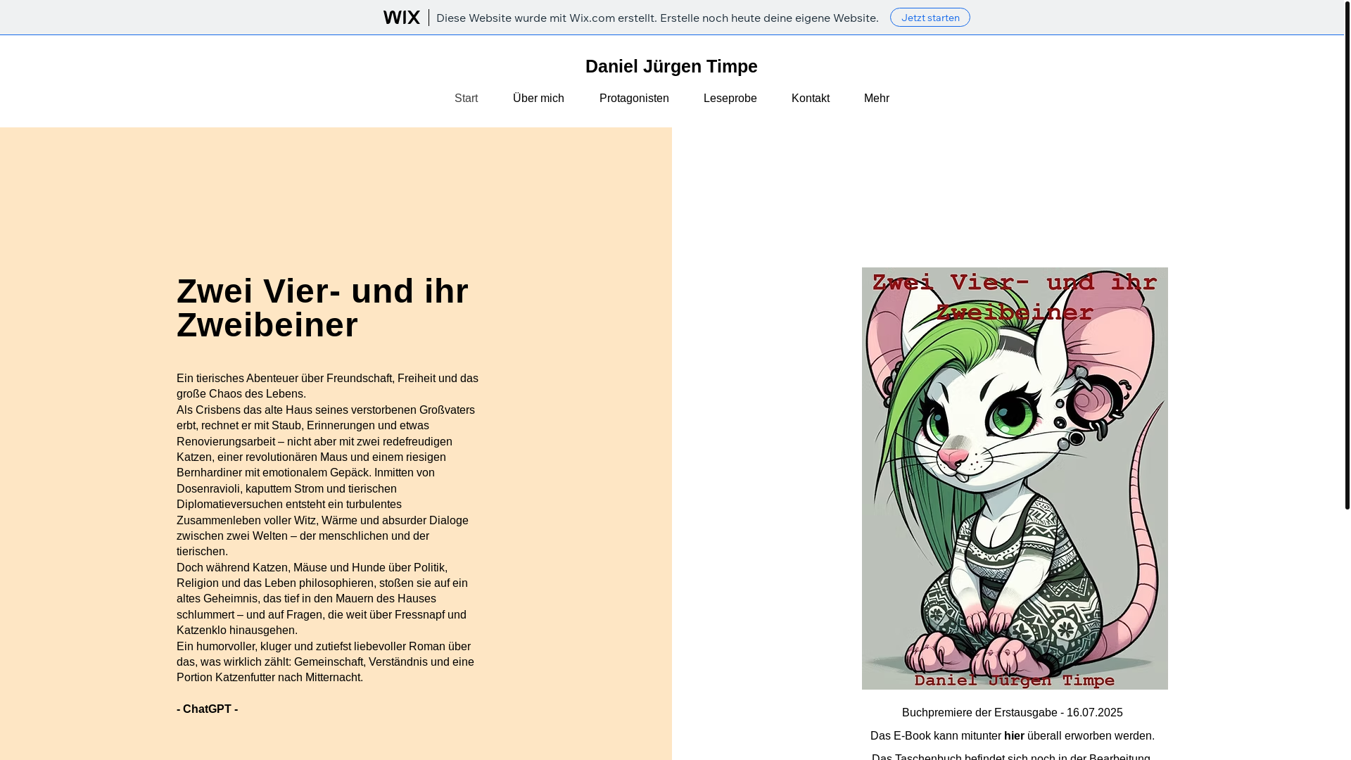 website screenshot of https://crisbens-abenteuer.de/