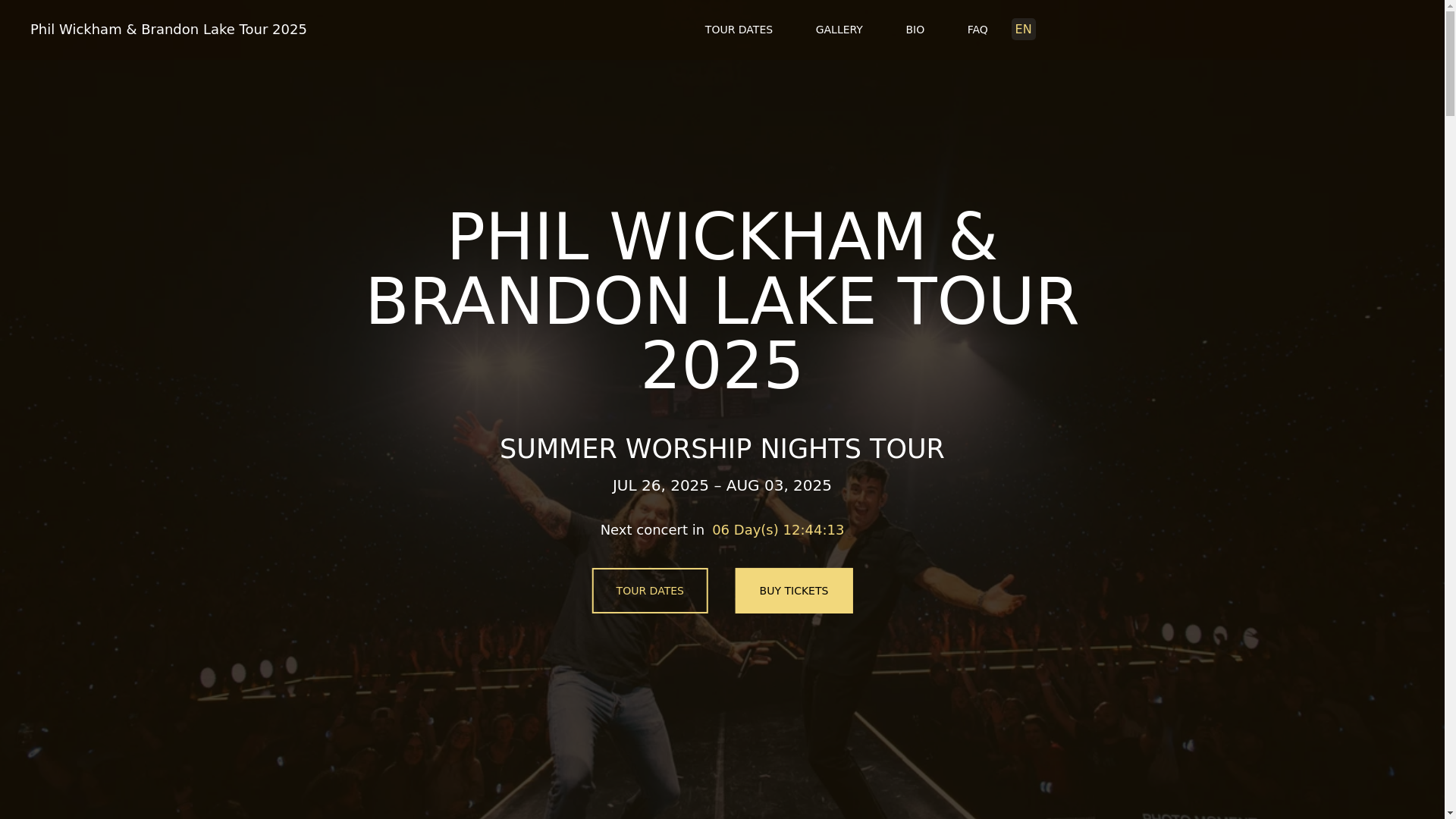 website screenshot of https://philwickhamandbrandonlaketour-com-github-io.pages.dev/